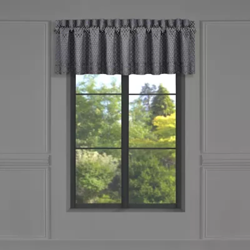 Five Queens Court Leah Rod Pocket Tailored Valance