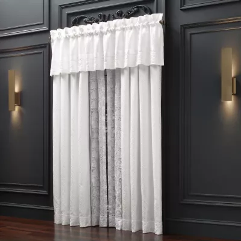 Queen Street Belize Rod Pocket Light-Filtering Set of 2 Curtain Panel