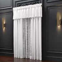 Queen Street Belize Rod Pocket Light-Filtering Set of 2 Curtain Panel