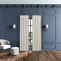 Queen Street Avelina Rod Pocket Light-Filtering Set of 2 Curtain Panel