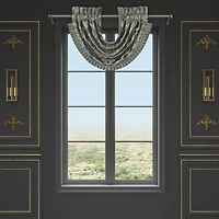 Queen Street Salerno Rod Pocket Waterfall Valance