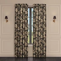 Queen Street Montecito Rod Pocket Light-Filtering Set of 2 Curtain Panel