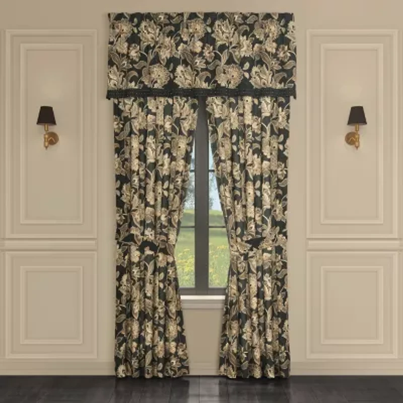 Queen Street Montecito Rod Pocket Light-Filtering Set of 2 Curtain Panel