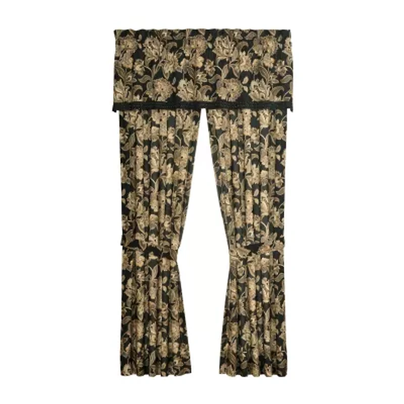 Queen Street Montecito Rod Pocket Light-Filtering Set of 2 Curtain Panel