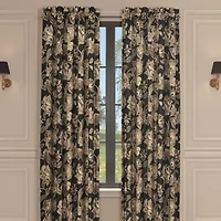 Queen Street Montecito Rod Pocket Light-Filtering Set of 2 Curtain Panel