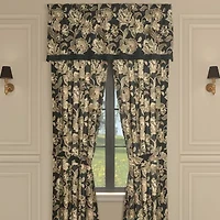 Queen Street Montecito Rod Pocket Light-Filtering Set of 2 Curtain Panel