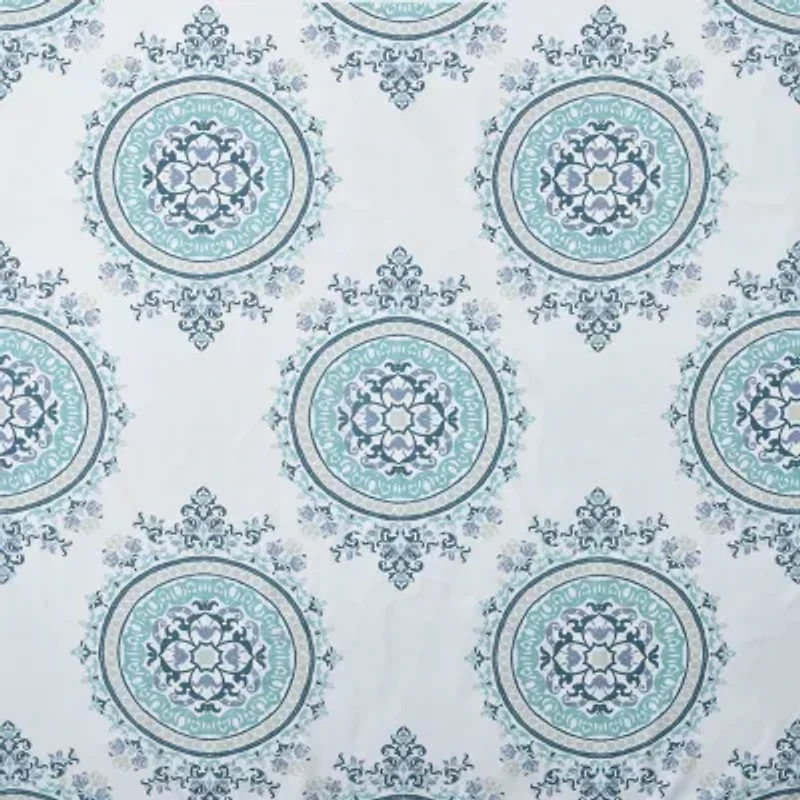 Queen Street Afton Rod Pocket Light-Filtering Set of 2 Curtain Panel