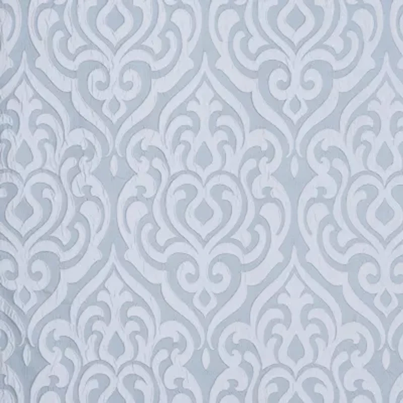 Queen Street Linda Rod Pocket Embellished Light-Filtering Set of 2 Curtain Panel
