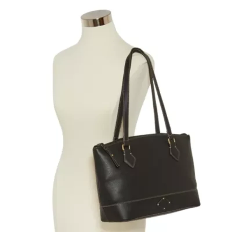 St. John's Bay Top Zip Satchel Satchel
