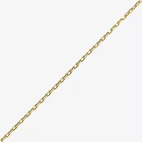 Mens 14K Gold Over Silver 22 Inch Chain Necklace
