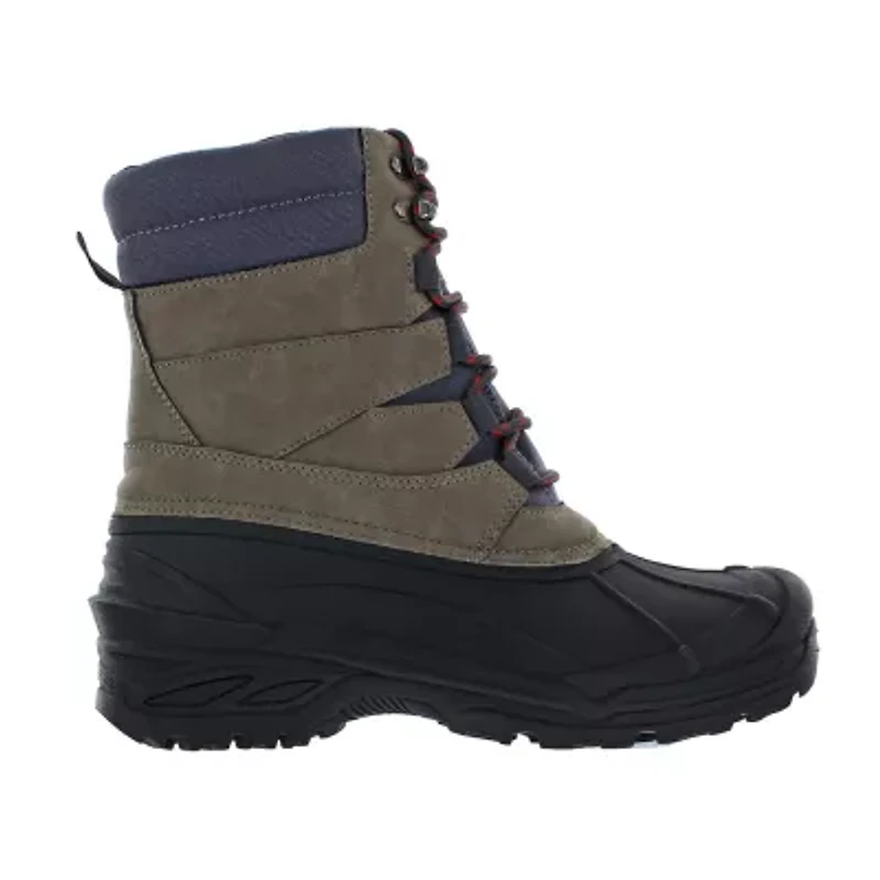 Weatherproof Mens Nevel Waterproof Flared Heel Winter Boots