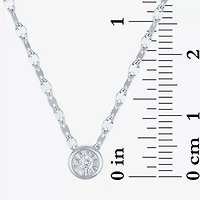 YES, PLEASE! 2-pc.Lab-Grown (G-H / I1-I2) Diamond Accent Necklace Set Sterling Silver