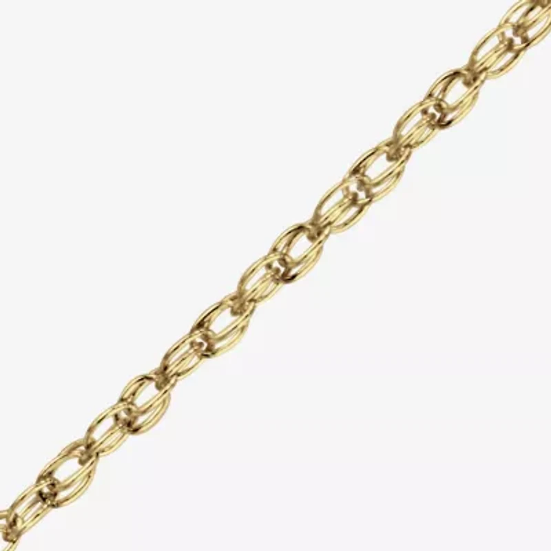 Personalized 10K Gold 20mm Monogram Bracelet