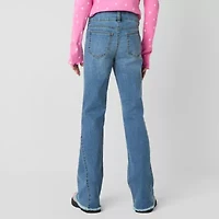 Vanilla Star Big Kid Girls High Rise Flare Leg Jean
