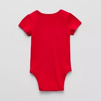 Okie Dokie Baby Unisex Round Neck Short Sleeve Rib Bodysuit