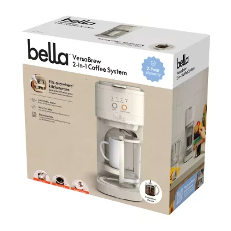bella VersaBrew 2-in-1 Coffee System, Fits-anywhere™ kitchenware