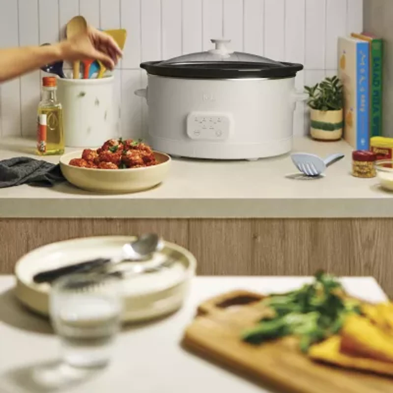 bella 6qt Programmable Slow Cooker, Fits-anywhere™ kitchenware