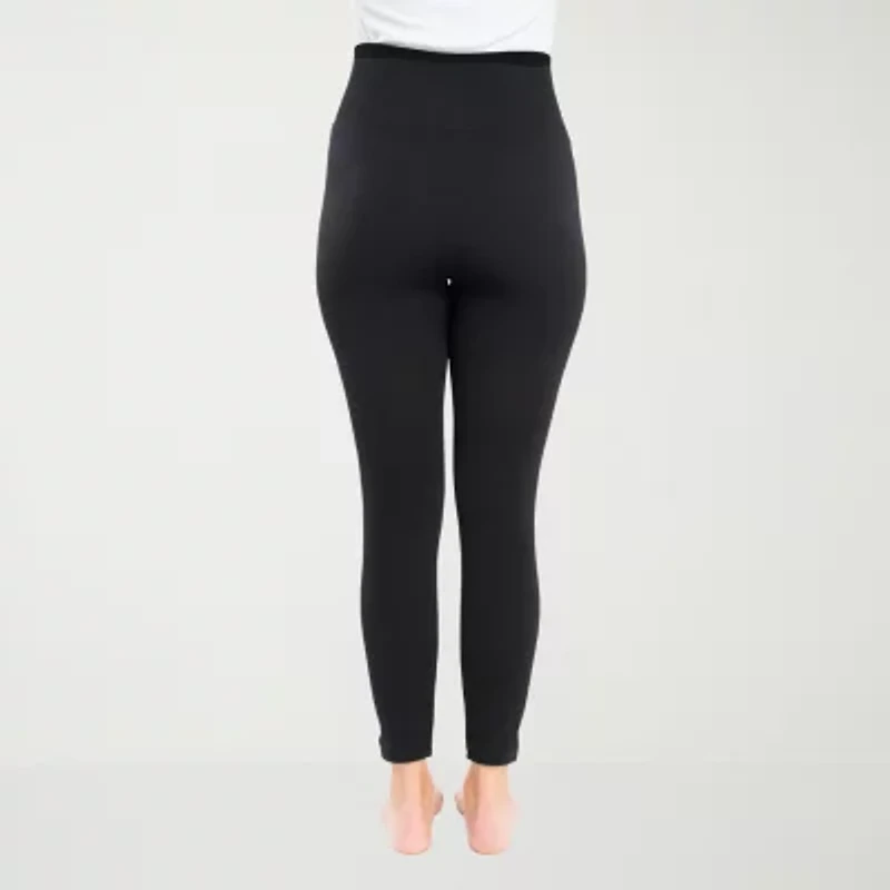 Muk Luks Womens High Rise Knit 26" Skinny Full Length Leggings