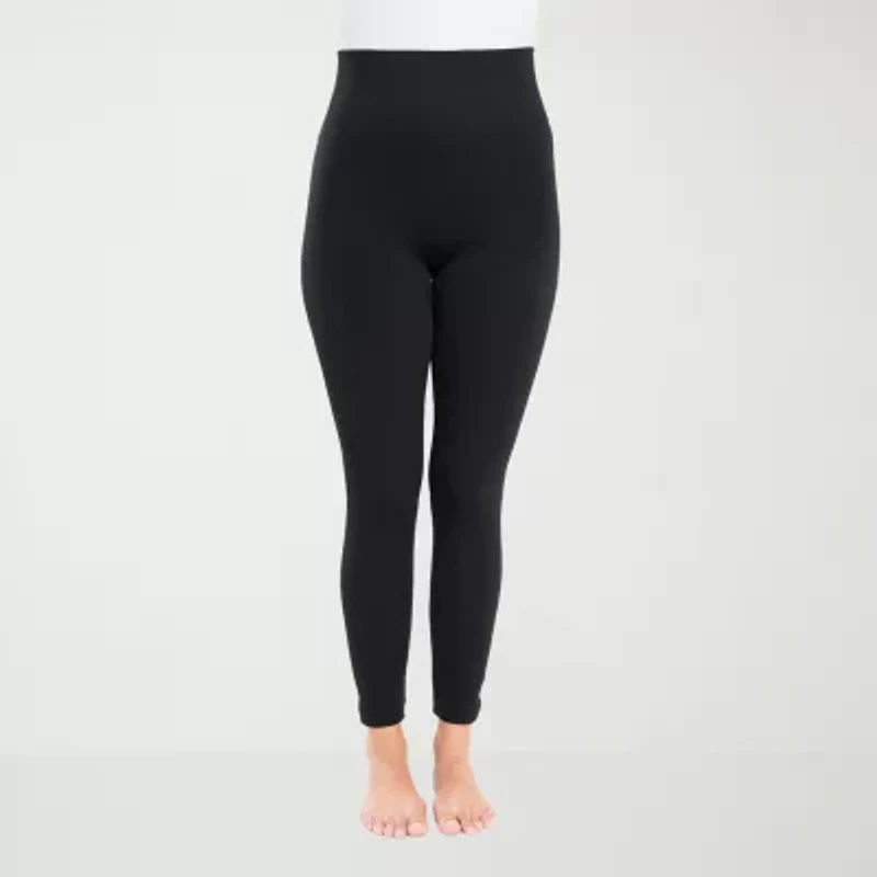 Muk Luks Womens High Rise Knit 26" Skinny Full Length Leggings