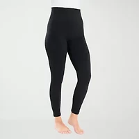 Muk Luks Womens High Rise Knit 26" Skinny Full Length Leggings