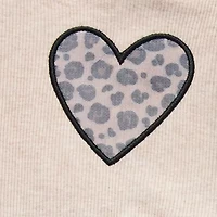 Little Lass Baby Girls Leopard Dress Set