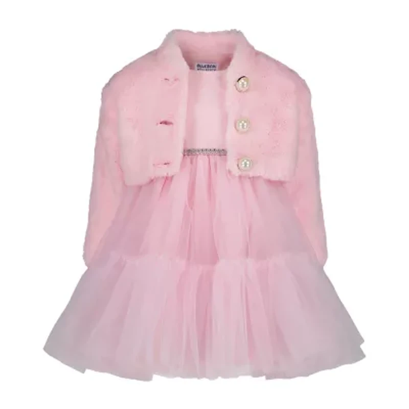 Blueberi Boulevard Baby Girls Dress Set
