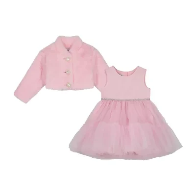 Blueberi Boulevard Baby Girls Dress Set