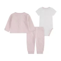 Huggies Baby Girls 3-pc. Pant Set