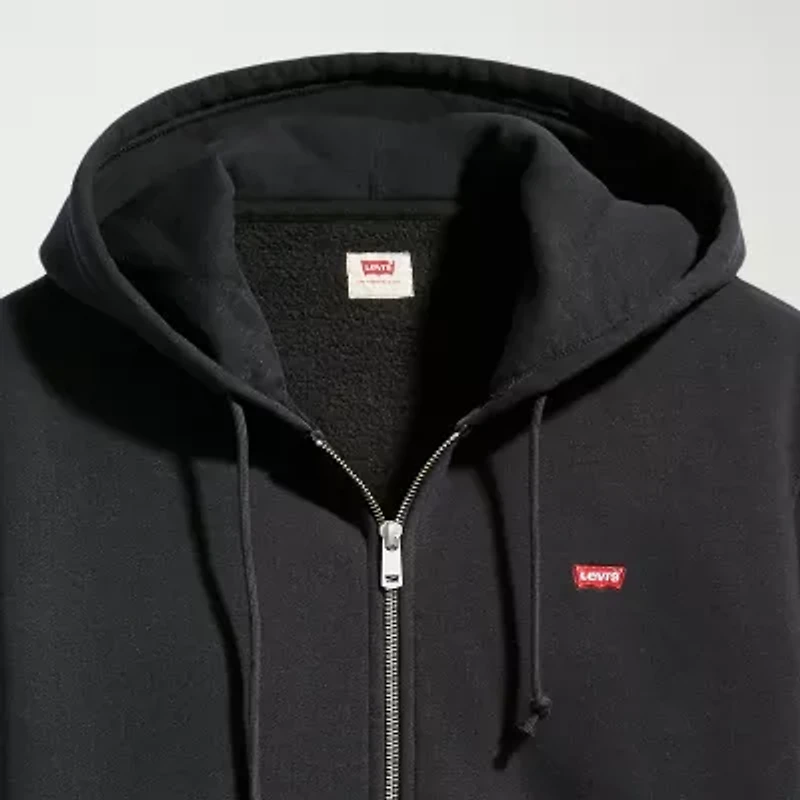 Levi's® Core Zip Up Mens Long Sleeve Zipper Hoodie