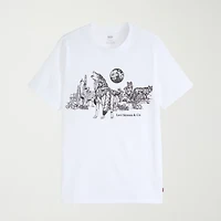 Levi's® Mens Crew Neck Short Sleeve Regular Fit Graphic T-Shirt