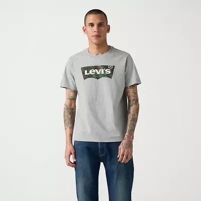 Levi's® Mens Crew Neck Short Sleeve Regular Fit Graphic T-Shirt