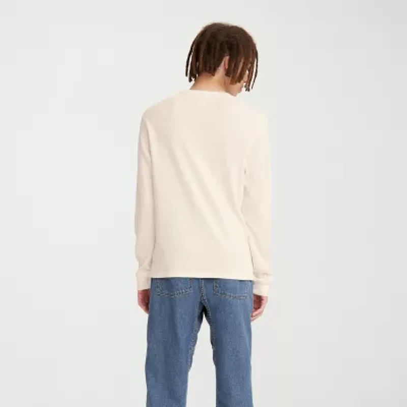 Levi's Mens Crew Neck Long Sleeve Regular Fit Thermal Top