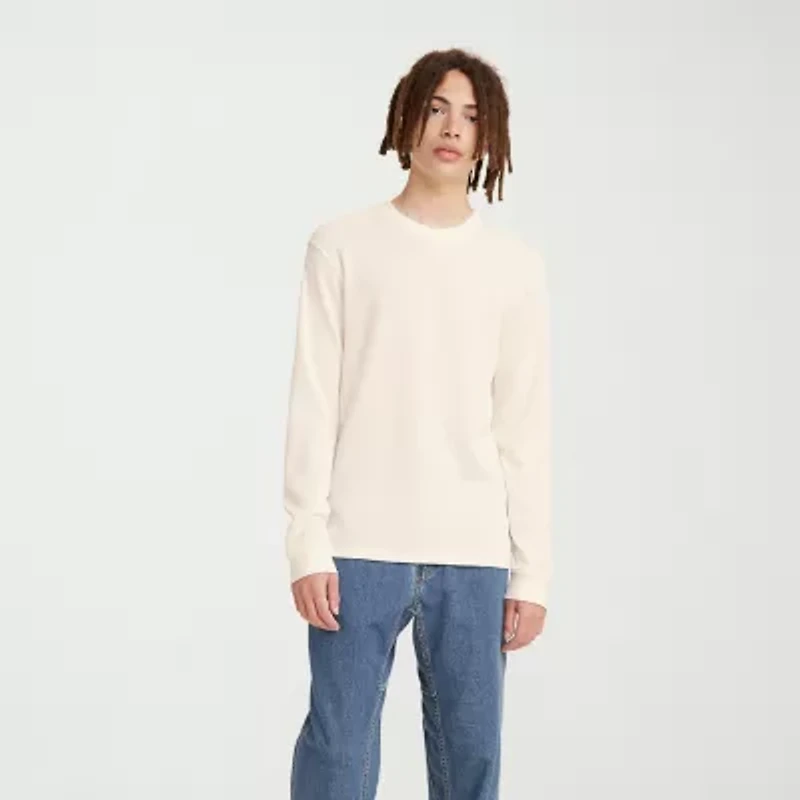 Levi's Mens Crew Neck Long Sleeve Regular Fit Thermal Top