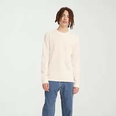 Levi's Mens Crew Neck Long Sleeve Regular Fit Thermal Top