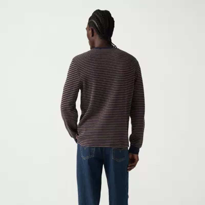Levi's® Mens Crew Neck Long Sleeve Regular Fit Thermal Top