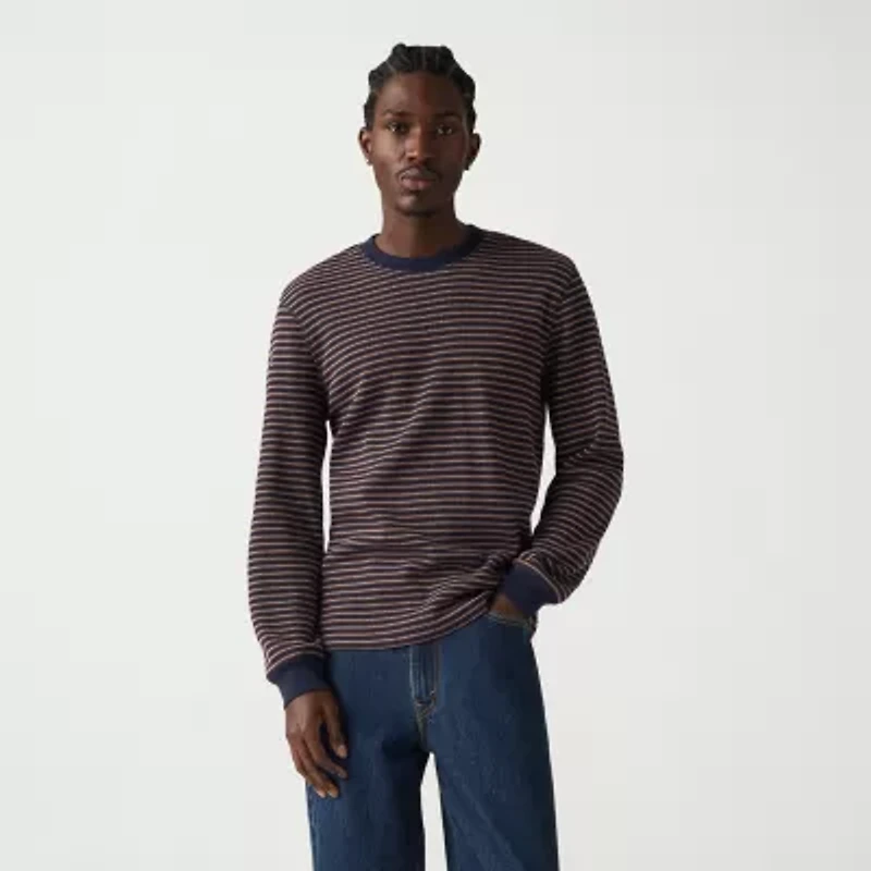 Levi's® Mens Crew Neck Long Sleeve Regular Fit Thermal Top