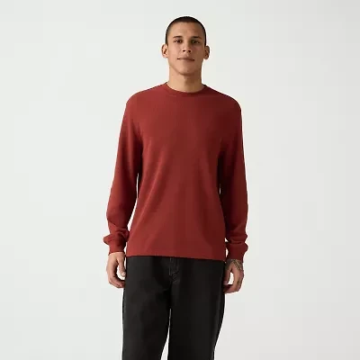 Levi's® Mens Crew Neck Long Sleeve Regular Fit Thermal Top