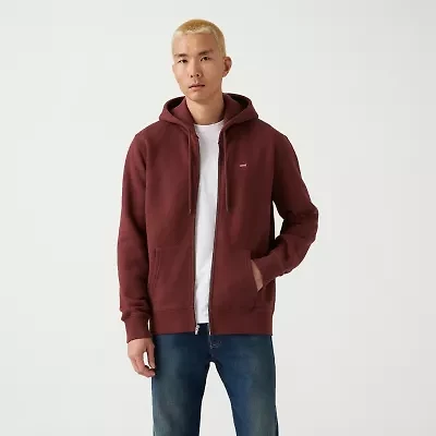 Levi's® Core Zip Up Mens Long Sleeve Zipper Hoodie