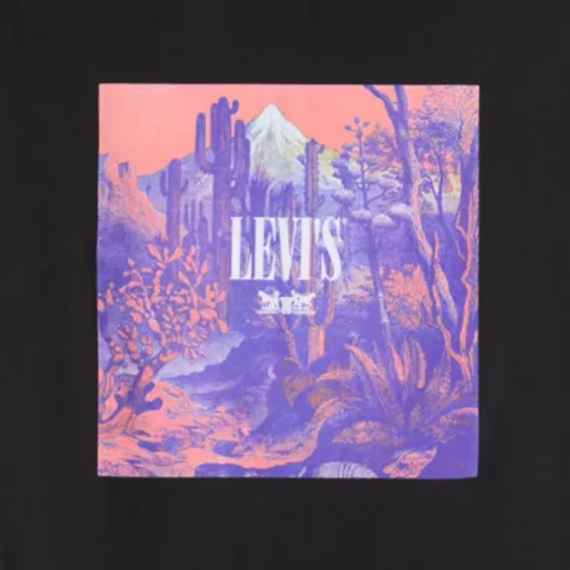 Levi's® Mens Crew Neck Short Sleeve Relaxed Fit Graphic T-Shirt