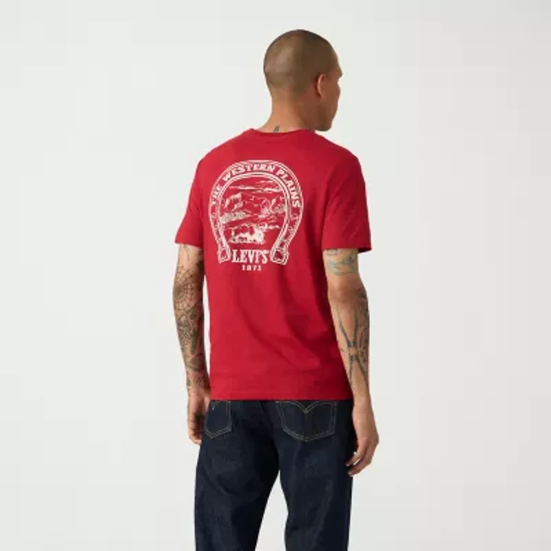 Levi's® Mens Crew Neck Short Sleeve Graphic T-Shirt