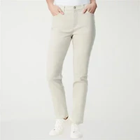 Gloria Vanderbilt Amanda Womens High Rise Stretch Fabric Slim Fit Tapered Leg Jean