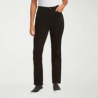 Gloria Vanderbilt Womens High Rise Straight Corduroy Pant