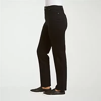 Gloria Vanderbilt Womens High Rise Straight Corduroy Pant
