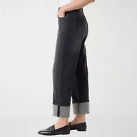 Gloria Vanderbilt No Womens Mid Rise Wide Leg Jean