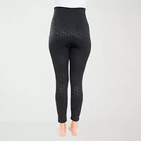 Muk Luks Womens High Rise Knit 26" Skinny Full Length Leggings