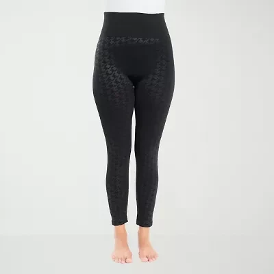 Muk Luks Womens High Rise Knit 26" Skinny Full Length Leggings