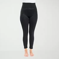 Muk Luks Womens High Rise Knit 26" Skinny Full Length Leggings