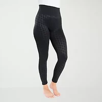 Muk Luks Womens High Rise Knit 26" Skinny Full Length Leggings