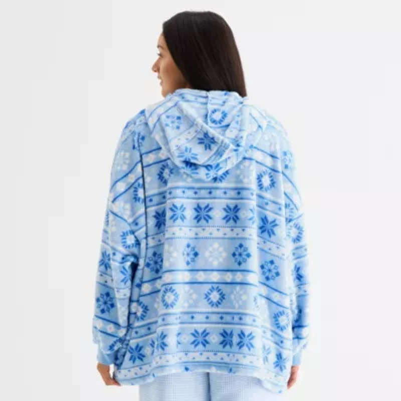 Arizona Womens Long Sleeve Fleece Juniors Hoodie