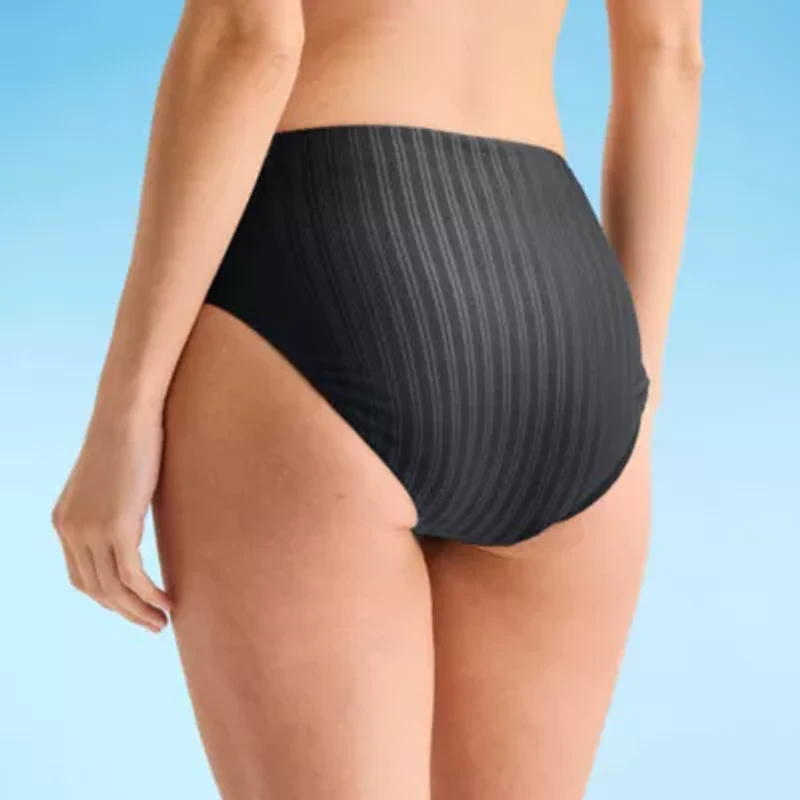 Mynah Womens Lined High Waist Bikini Swimsuit Bottom